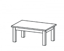 Taranko -  stolik lu-s2