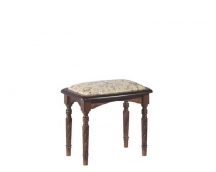 Mebin - afrodyta stołek wykończony tkaniną