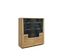 Mebin - maganda witryna niska z oświetleniem