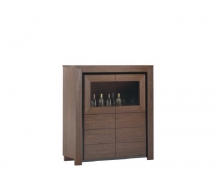 Mebin - Sempre Szafka z barkiem 2DS2D z oświetleniem