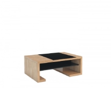 Mebin - Corino Stolik z szybą wysoki