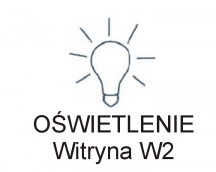 Taranko - torino - oświetlenie  witryna w2