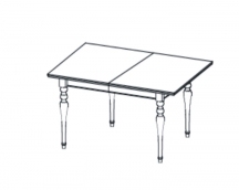 Taranko - florencja stół fl-s4