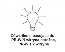 Taranko - prato oświetlenie pasujące do : pr-w/n witryna, pr-w 1/2 witryna