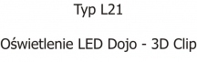 Dekort  typ l21 oświetlenie led dojo  3d clip