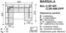 Meblomak - marsala - narożnik - bel - 2,5P - np - 2,5r - nm - dpp