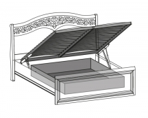 Taranko - Verona - V-podnośnik z pojemnikiem na pościel 180