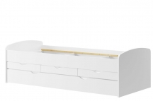 Nicole 1 -  Łóżko 3-szuflady + szuflada pod materac