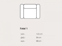 Feniks - Evolution - fotel bez funkcji