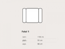 Feniks - Motion - Fotel 1 bez funkcij