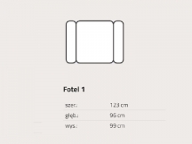 Feniks - Lorenzo - Fotel 1 bez funkcij