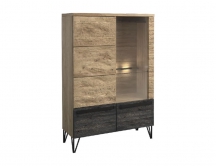 MEBIN-PIREUS SZAFKA Z BARKIEM PRAWA Z OŚWIETLENIEM