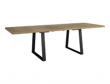 MEBIN-PIREUS STÓŁ MOKA I 160 Z WSADAMI DOKŁADANYMI