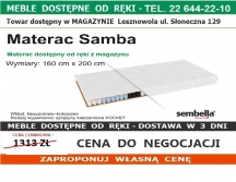 MATERAC SAMBA 160X200
