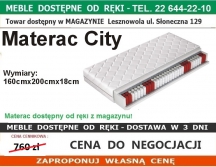 CITY (POCKET LUX) MATERAC 160/200 SPR.KIESZ. 7STR.