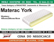 YORK (HEALTH VISCO) MATERAC 160/200 PIANKA 7 STR