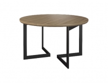 Mebin - Gintaro Stół Viva 120 - okrągły rozsuwany