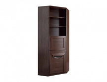 Mebin - Gabinet Bari Witryna narożna wysoka 1D z barkiem