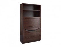 Mebin - Gabinet Bari Witryna podwójna gabinet 3SZ z barkiem (S)