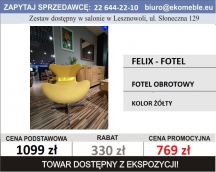 FELIX FOTEL OBROTOWY