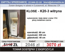 Klose - K20-3 Witryna pojedyncza 