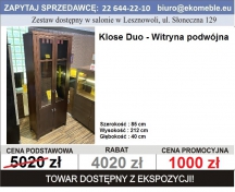 Klose - Duo witryna