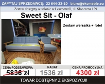 Sweet Sit - Olaf , zestaw sofa + fotel