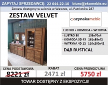 SZYNAKA MEBLE - ZESTAW VELVET