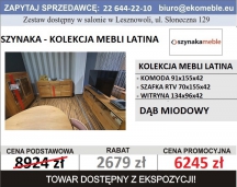 SZYNAKA MEBLE - KOLEKCJA MEBLI LATINA