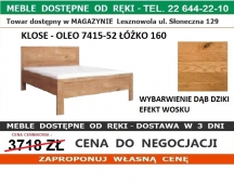 KLOSE OLEO 7415-52 Łóżko 160