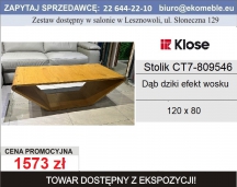 Klose - CT7 stolik kawowy dąb dziki