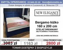 Bergamo 160X200 BEZ POJEMNIKA  