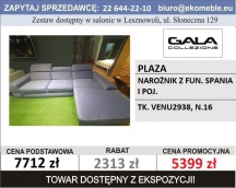 GALA - PLAZA - NAROŻNIK Z FUN. SPANIA I POJ. TK. VENU2938, N.16
