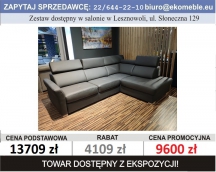 FENIKS - BAGGIO - NAROŻNIK Z FUNKCJĄ SPANIA I POJEMNIKIEM NA POŚCIEL