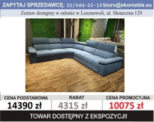 FENIKS - GENESIS - NAROŻNIK Z FUNKCJĄ SPANIA I FUNKCJĄ RELAX