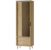 Szynaka Meble - Limbo 10 Witryna 1-drzwiowa z oświetleniem w standardzie 