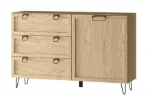 Szynaka Meble - Limbo 45 Komoda 1-drzwiowa z 3 szufladami