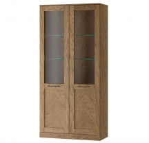 Szynaka Meble - COZY 12 Witryna 2-drzwiowa z oświetleniem w standardzie