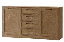 Szynaka Meble - COZY 47 Komoda 2-drzwiowa z 4 szufladami