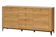 Szynaka Meble - PORTO 45 Komoda 2-drzwiowa z 4 szufladami