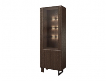 MEBIN ISLA -Witryna pojedyncza 1DS1D lewa z oświetleniem