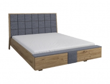 Mebin - Etna,  Łóżko 160 - zagłówek wysoki