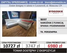 BYDGOSKIE MEBLE - WAY - NAR. Z FUNK. SPANIA I POJ. TK. PERSEMPRA
