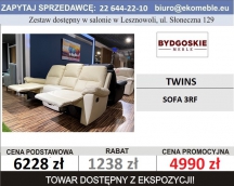 BYDGOSKIE MEBLE - TWINS - SOFA 3RF 