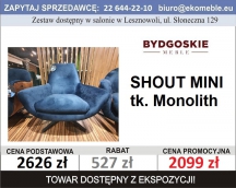BYDGOSKIE MEBLE - FOTEL SHOUT MINI