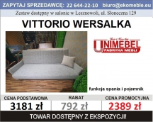 WERSALKA VITTORIO, TK. 399 Z FUNKCJĄ SPANIA I POJEMNIKIEM 