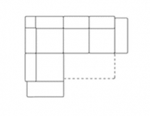 GALA COLLEZIONE - PLAZA - NAROŻNIK Z FUNKCJĄ SPANIA KEL-SSEII-3QFPW