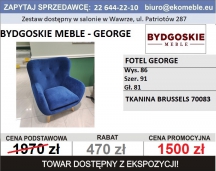 BYDGOSKIE MEBLE - FOTEL GEORGE