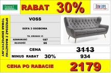 Gala - voss - sofa 3 osobowa