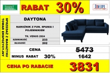 Sweet Sit- daytona narożnik z funkcją spania i pojemnikiem